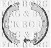 BORG & BECK BBS6292 Brake Shoe Set